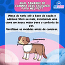 Caminha Pet Redonda De Pelúcia Para Cachorros E Gatos G Cor Marrom