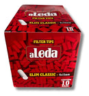 Caixa De Filtro Aleda Vermelho Slim Classic - 10 Bags Sabor Sem sabor