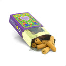 Incenso Cone Cascata Golden Índia 5 Caixas Com 10 Cones Fragrância Nag Champa