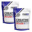 Creatina Monohidratada Power 300g Refil Profit Sabor Natural