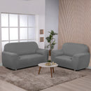 Kit Capa De Sofa 2e3 Lugares Ibitex Malha Lisa Coladinha Cor Bordô