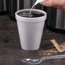 Copo Isopor Termico Descartavel P/ Cafe 88ml C/ 100 Un Cor Branco