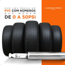 Medidor Manual Pressão Tipo Caneta Calibragem De Pneu 50lbs