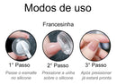 Carimbo De Silicone Decoração Unhas Com Raspador Francesinha Unha Manicure