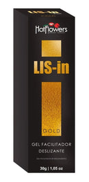 Lis-in Gold Gel Dessensibilizante Extra Forte 30g Hotflowers Sabor Sem Sabor