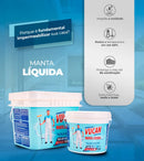 Impermeabilizante Manta Líquida Vucan 4kg Cor Branco