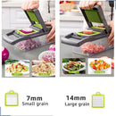 Cortador Fatiador Verduras Frutas Legumes Processador Inox