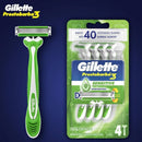 Gillette Prestobarba 3 Sensitive 3 - 4 - Unidade - 1