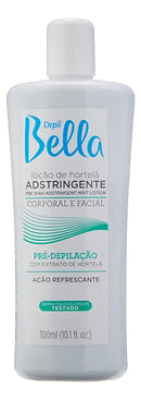 Loção Adstringente De Hortelã Refrescante Depil Bella 300ml