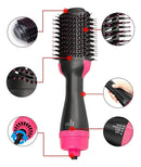 Escova Secadora 4 Em 1 Profissional 1200w Seca Alisa Modela Cabelo