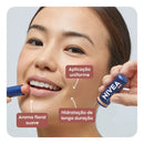 NIVEA Hidratante Labial Hidra Color 2 em 1 Nude 4,8g