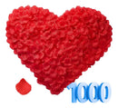 1.000 Pétalas De Rosas Artificiais Vermelha Casamento Vermelho