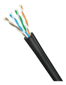 Cabo Rede Rj45 U/utp Cat5e Furukawa Sohoplus 305m Cobre Puro Cor Preto