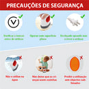 Mini Prensa Térmica Portátil Sublimação Transfer Vermelho Mecolour