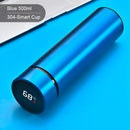 Garrafa Térmica Em Aço Inox Com Termômetro Digital Newness Digital Lens