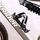 Kit 2 Suporte Caramanhola Porta Garrafa Nylon Bike Bicicleta Preto