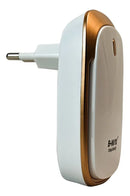 Campainha sem Fio Residencial Wireless Resistente a Agua B-Max BM-603 Cor: Branca e Dourada
