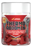Suplemento Bodyaction Thermo Abdomen Cafeína 240mg em pote 60 comprimidos