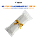 Máquina Seladora Embaladora De Alimentos A Vácuo Pressão Carnes Legumes C/saquinho Kaizu