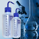 Pisseta Plástica Graduada Nalgon De 500ml De Bico Curvo Copo