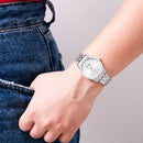 Relógio Mondaine Feminino Prata Kit Semi-joias Cor Da Correia Prateado 32608L0MKNE2K1