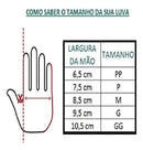 Luvas descartáveis antiderrapantes Medix Procedimento cor rosa tamanho P de nitrilo 100 unidades