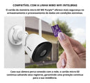 Cartão De Memória Micro SD 32GB WD Purple 16TBW Intelbras P/ CFTV e Segurança