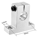 Kit 4 Suporte Para Eixo Guia Linear 12mm Sk12 Cnc Router