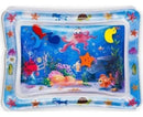 Tapete Almofada De Água Inflável Infantil Color Fundo Do Mar Baby Cor Polvo
