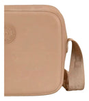 Bolsa Feminina Moleca Transversal Quadrada Lateral 50007 Cor Nude 658 Cor da correia de ombro Nude Desenho do tecido Liso