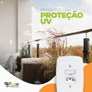 4 Interruptor Apagador Simples + Tomada 10a  Embutir Pluzie