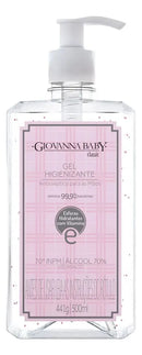 Kit 06 Unid Gel Higienizante 70% Giovanna Baby Classic 500ml Classic