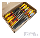 Lima Enxada 8'' Com Cabo Amarelo Starrett