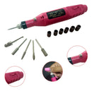 Lixadeira Elétrica Motor Unha Motorzinho Portátil Gel