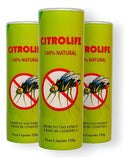 Kit 3 Velas Aib Votiva Citrolife - 7 Días Repelente Citronela