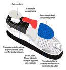 Palmilha Esporão Calcaneo Fascite Tamanho da palmilha 35-40