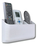 Suporte De Parede Triplo Controle Remoto Tv Ar Condicionado Cor Branco ArtBox3d