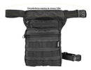 Bornal Tático Pochete De Perna Modular - - Militar - Moto