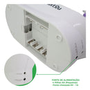 Mini máquina de costura reta CounterTech FH-SM202 portátil branca