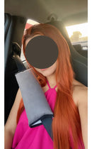 Almofada Protetor De Cinto Segurança Carro Infantil/adulto Cor Cinza