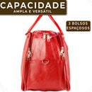 Mala De Viagem De Mão 10kg Feminina Bordo Grande Bols Vermelho