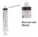 Seringa Descartável 20ml Luer Lock C/50 Unidades Descarpack Capacidade em volume 20 mL