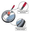 Panela De Pressao 2 Litros Pequena Aluminio Polida Eirilar