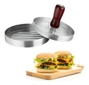 Molde Forma Para Fazer Hambúrguer Caseiro Artesanal Alumínio