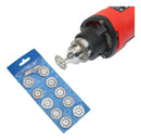 Jogo 10 Mini Discos Diamantados 22mm Corte Micro Retifica MFL