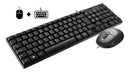 Kit Teclado E Mouse Com Fio Multilaser Conexão Usb Tc309