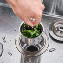 Válvula 4 1/2 Ralo De Pia Cozinha Com Cesto Higiênico Demima Acabamento Cromado Cor Prateado