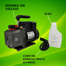Bomba De Vacuo 1.5 Cfm Refrigeração Estágio Simples 1/4hp