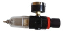 Filtro De Ar Para Pintura C Regulador Pressão 1/4 Compressor