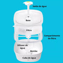 Bebedouro Fonte Smart Água Automática Para Gatos Kvj-02